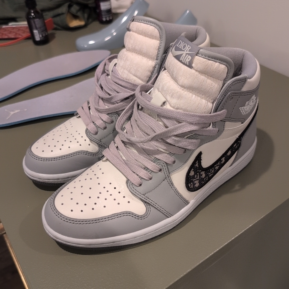 Nike Jordan Air Dior High Grey Size 8